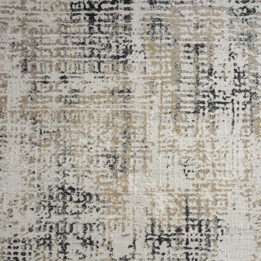 Large View Pearl Striped Contemporary Rug