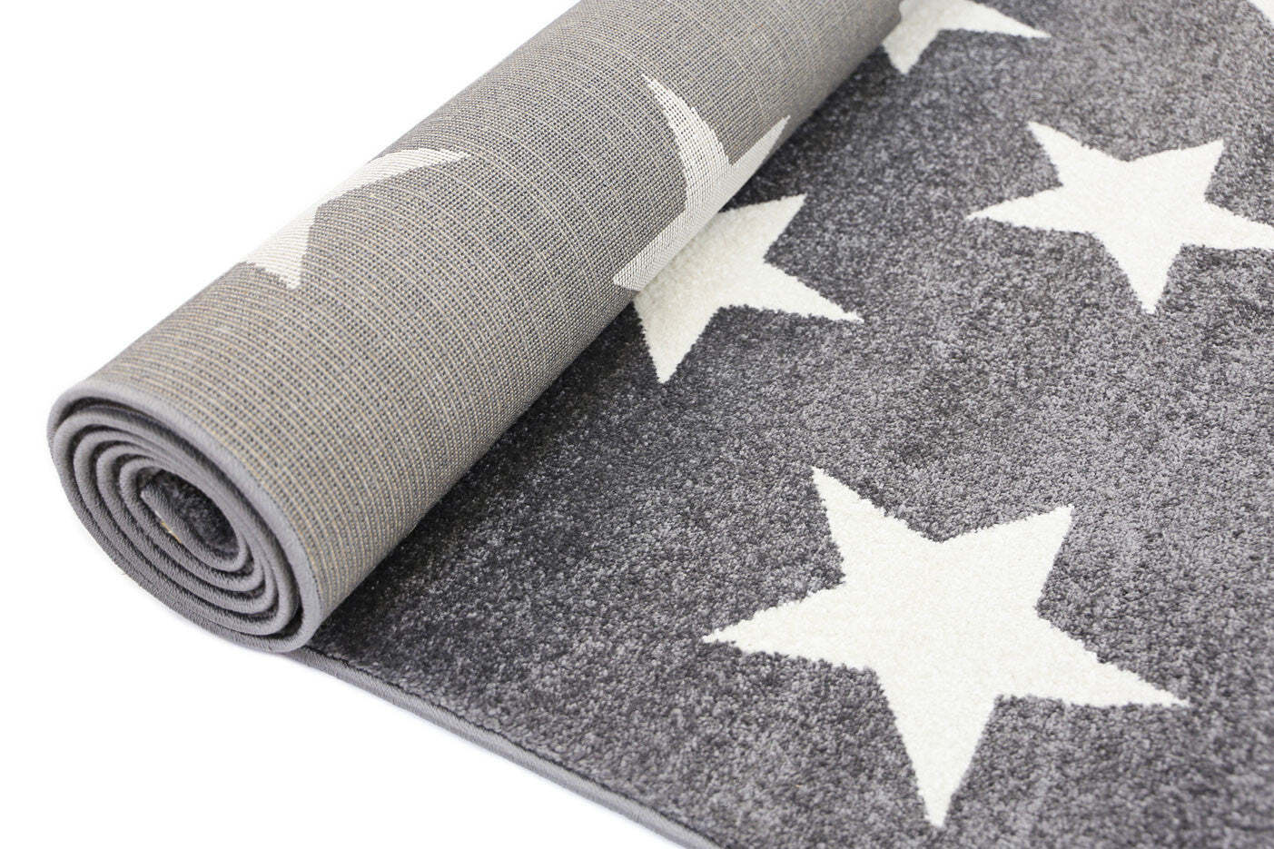 Large View Petite Modern Kids Star Rug