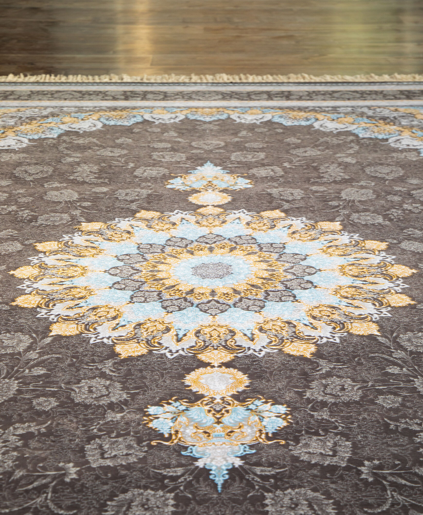 Large View Prince Traditional Medallion Rug