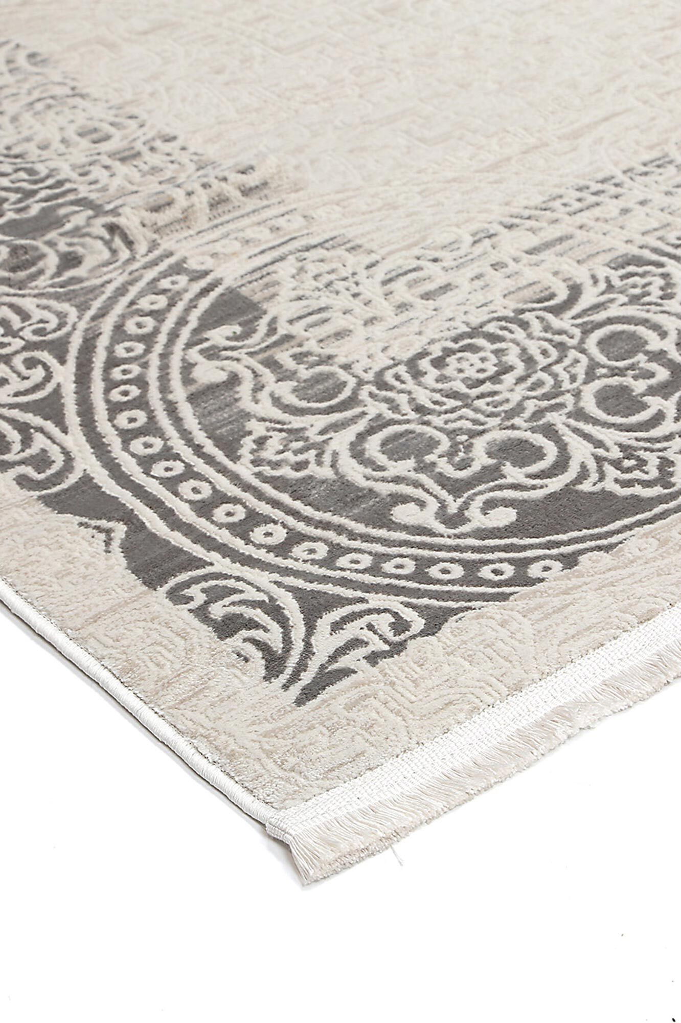 Rina Contemporary Border Rug