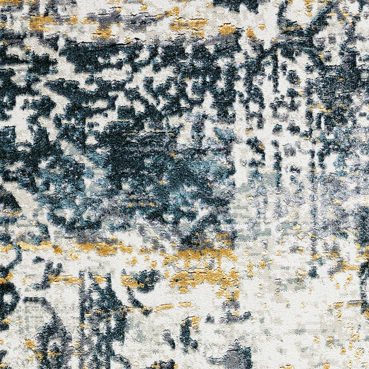 Saul Contemporary Distressed Rug
