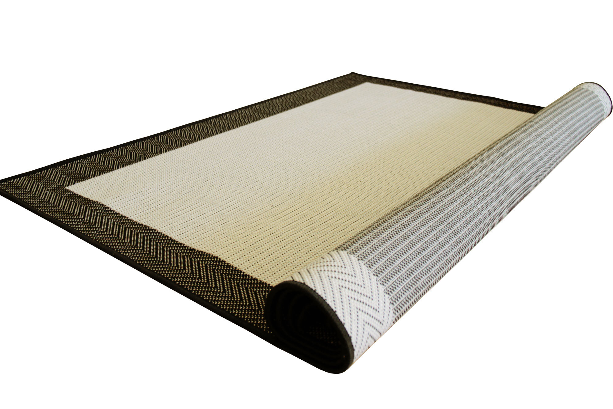Large View Storm Border Pattern Rug