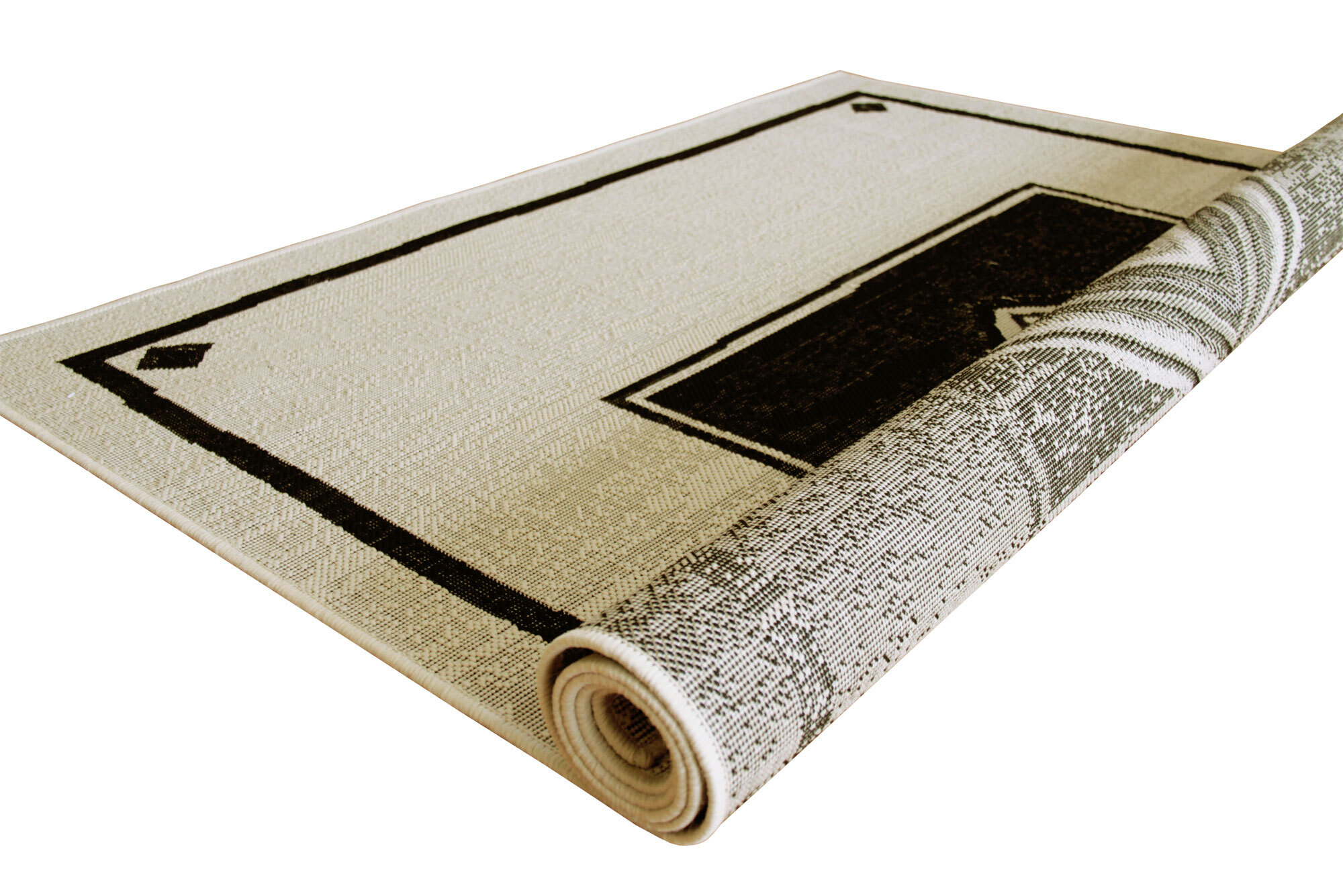 Large View Storm Medallion Flatweave Rug