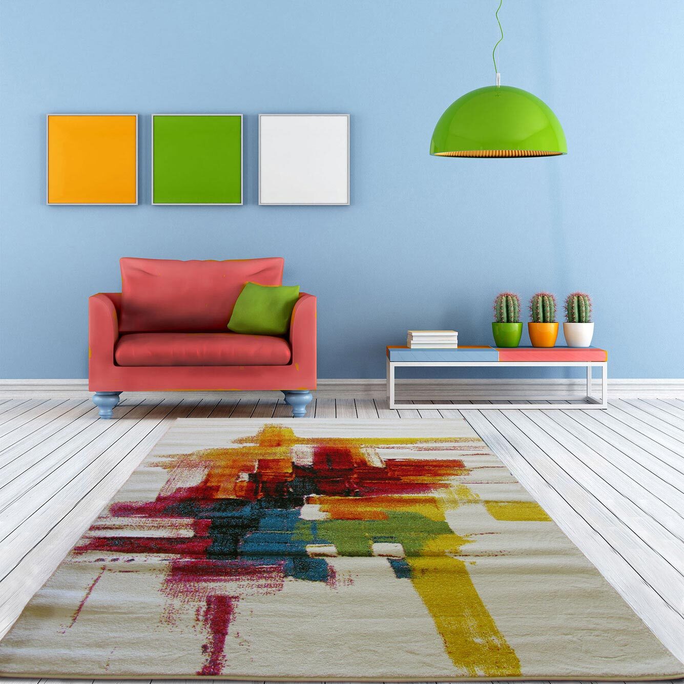 Splendor Modern Abstract Rug