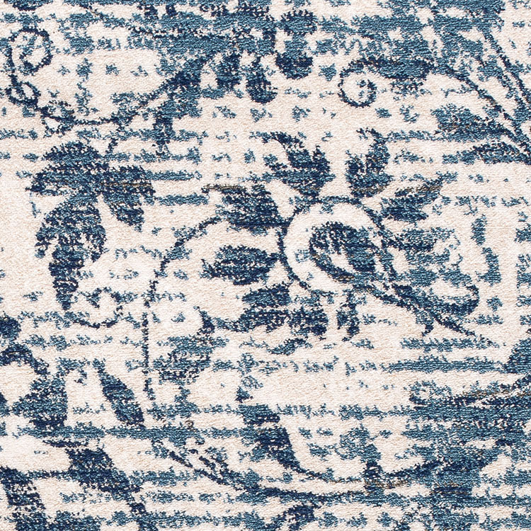 Large View Sonia Blue Transitional Floral Rug