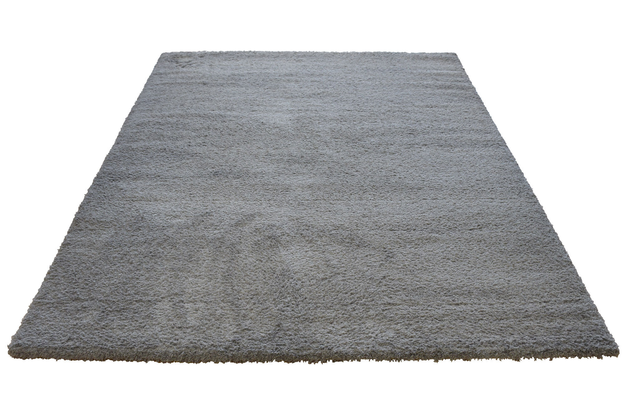 Large View Soft Plain Dark Grey Shaggy Rug