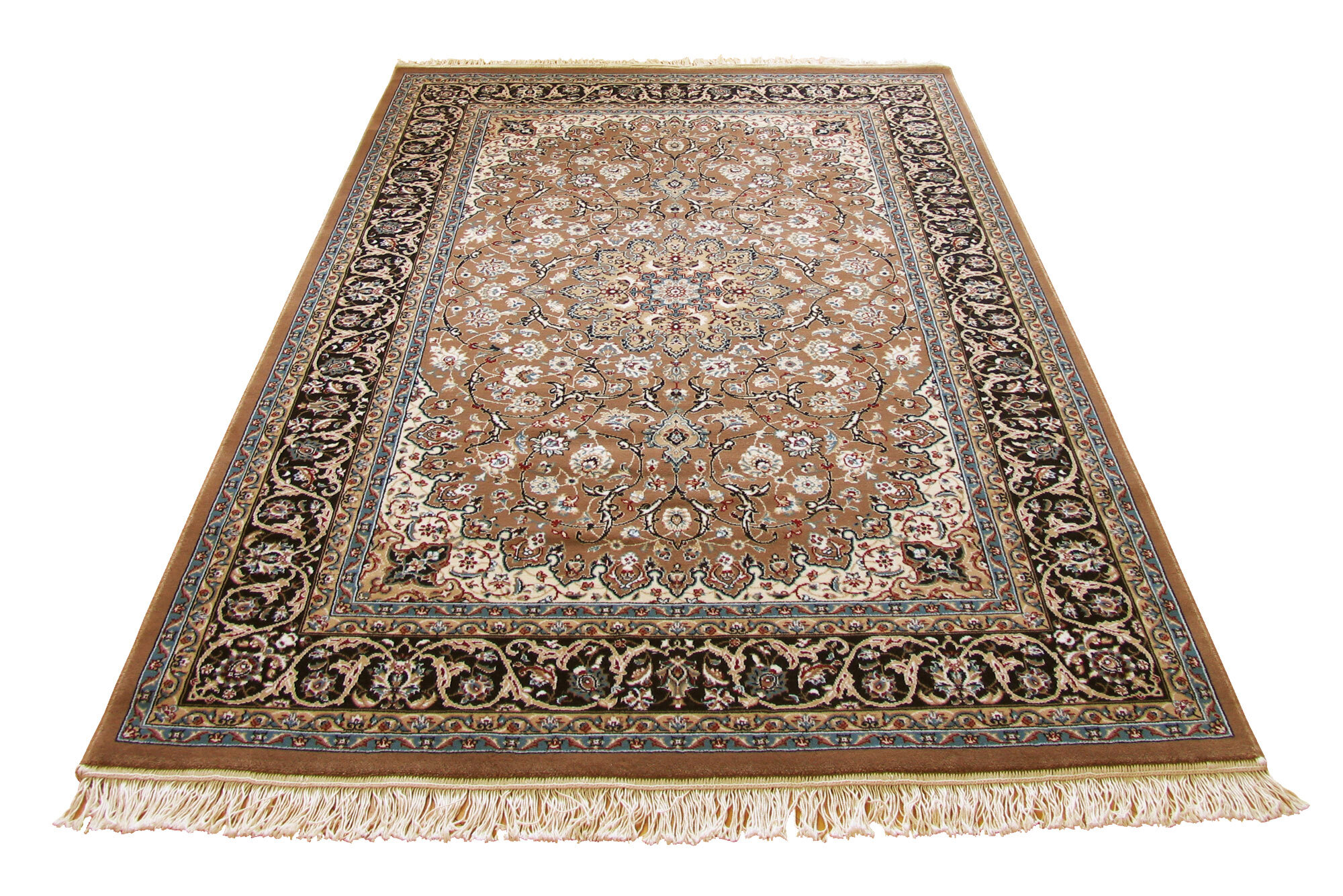 Tapis Brown Classic Medallion Rug