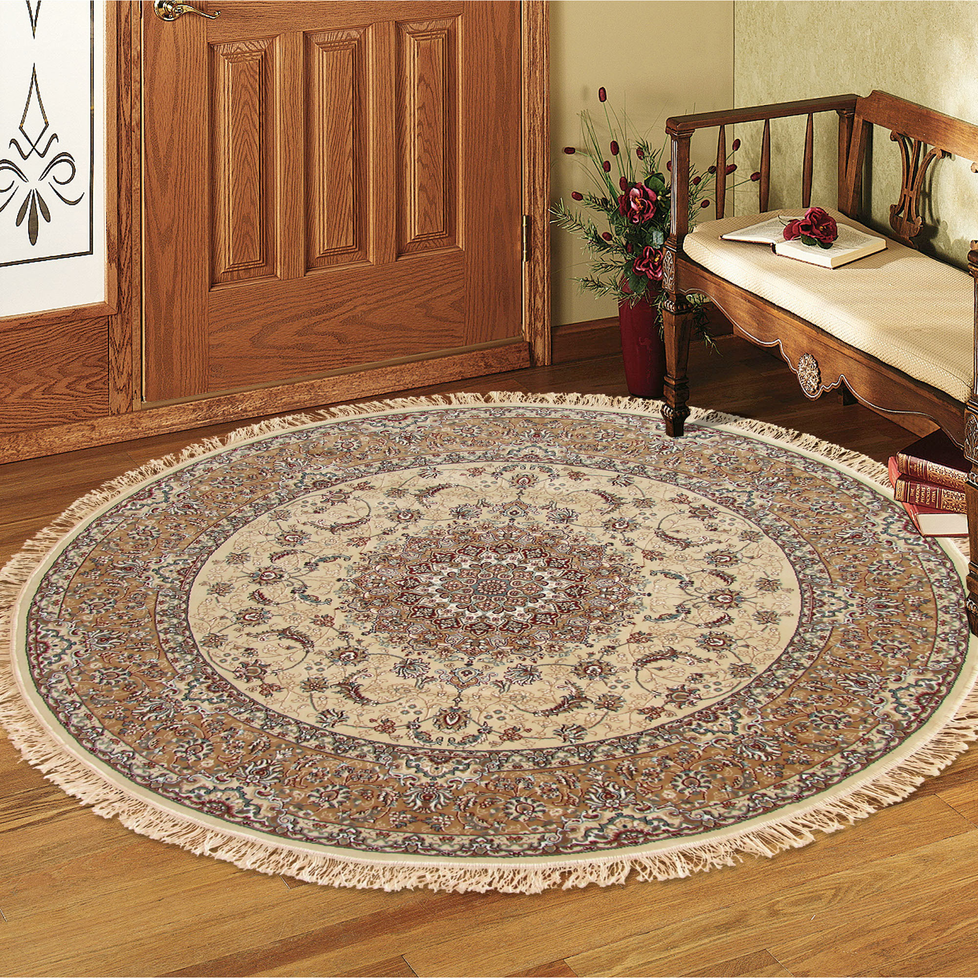 Tapis Traditional Fringed Rug