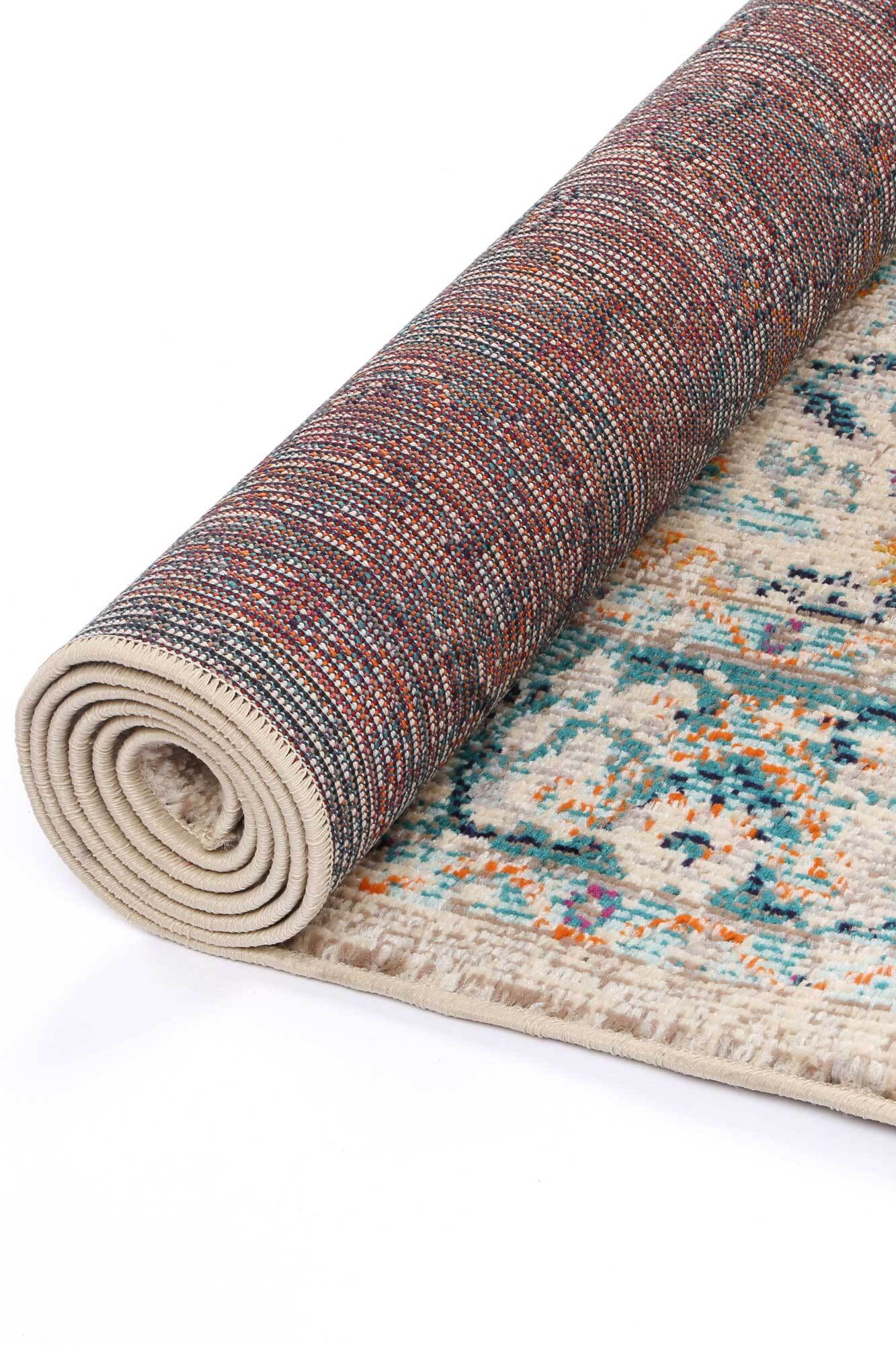 Large View Tina Traditional Border Rug