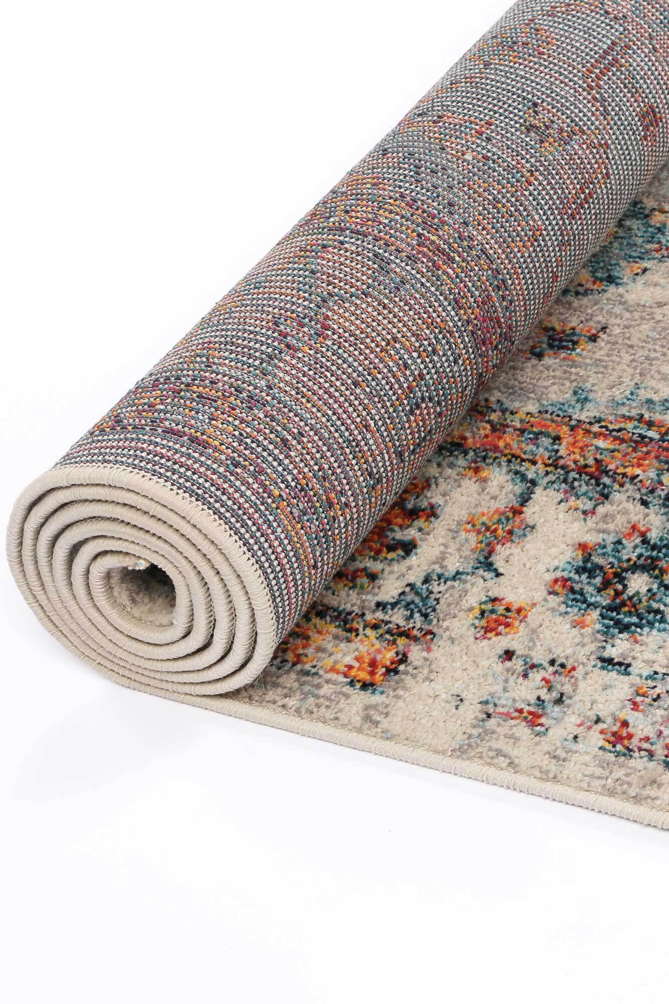 Large View Tina Cream Traditional Floral Rug