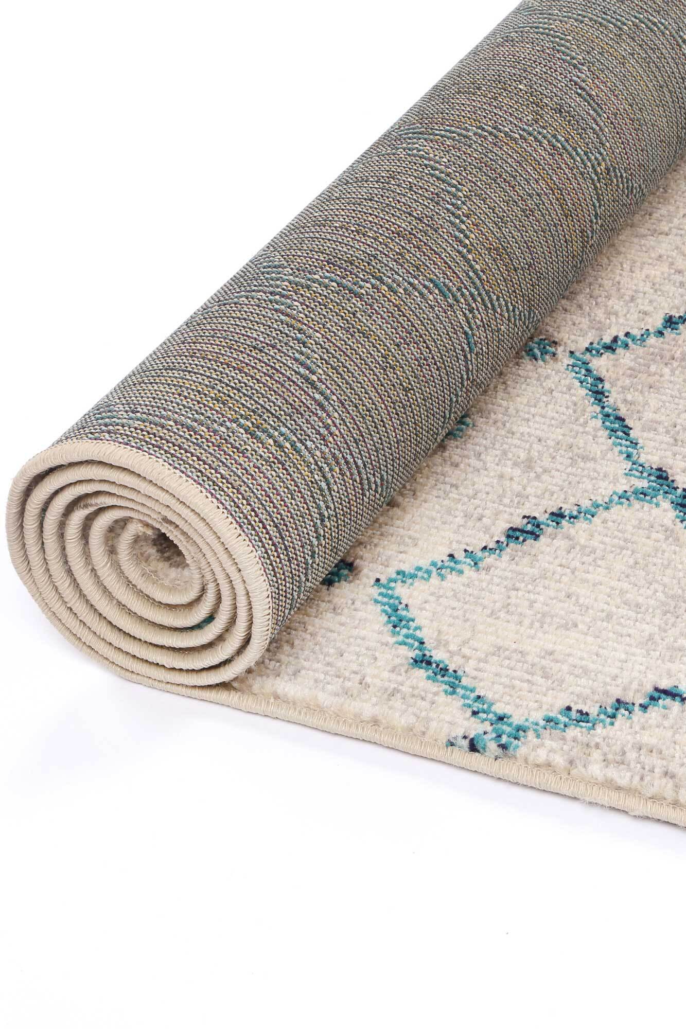 Large View Tina Contemporary Trellis Rug