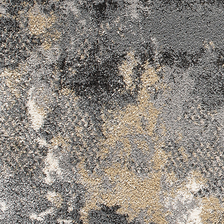 Large View Unique Modern Grey Abstract Rug