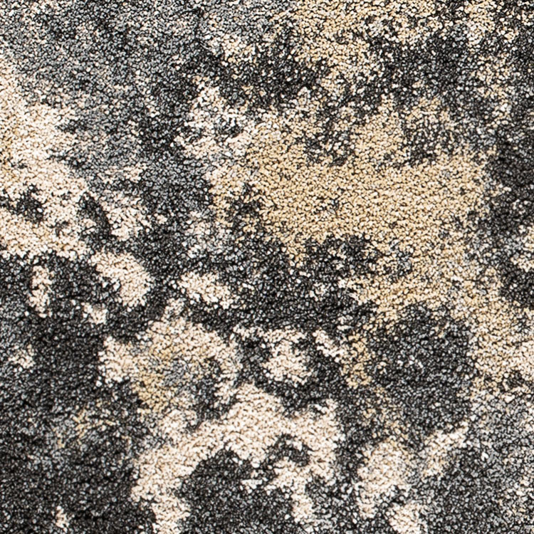 Large View Unique Modern Grey Abstract Rug