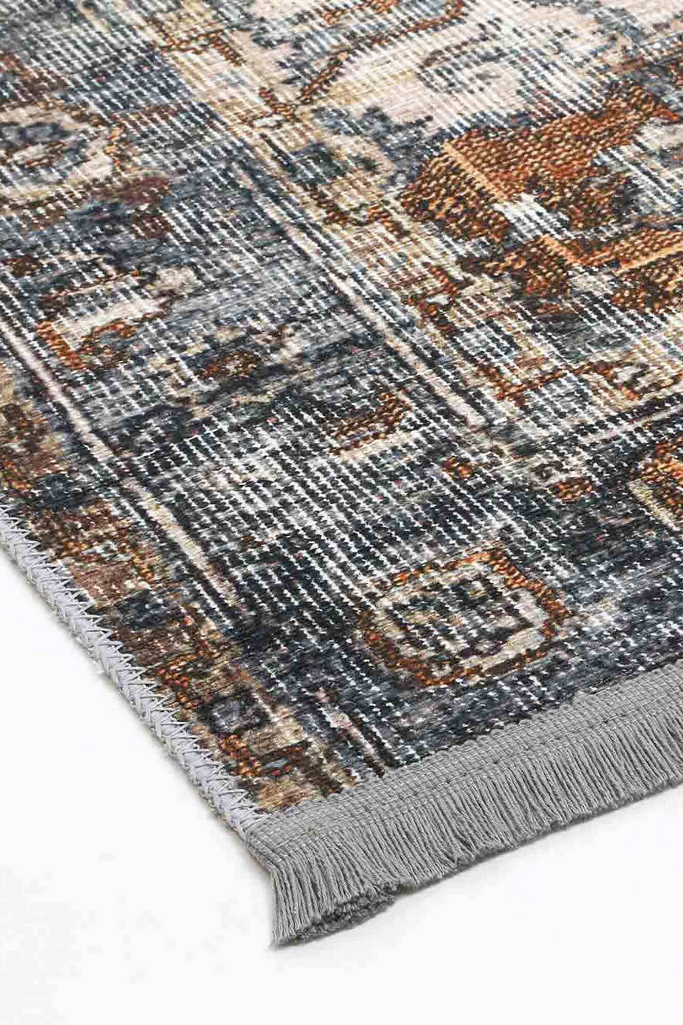 Large View Victoria Vintage Cotton Rug