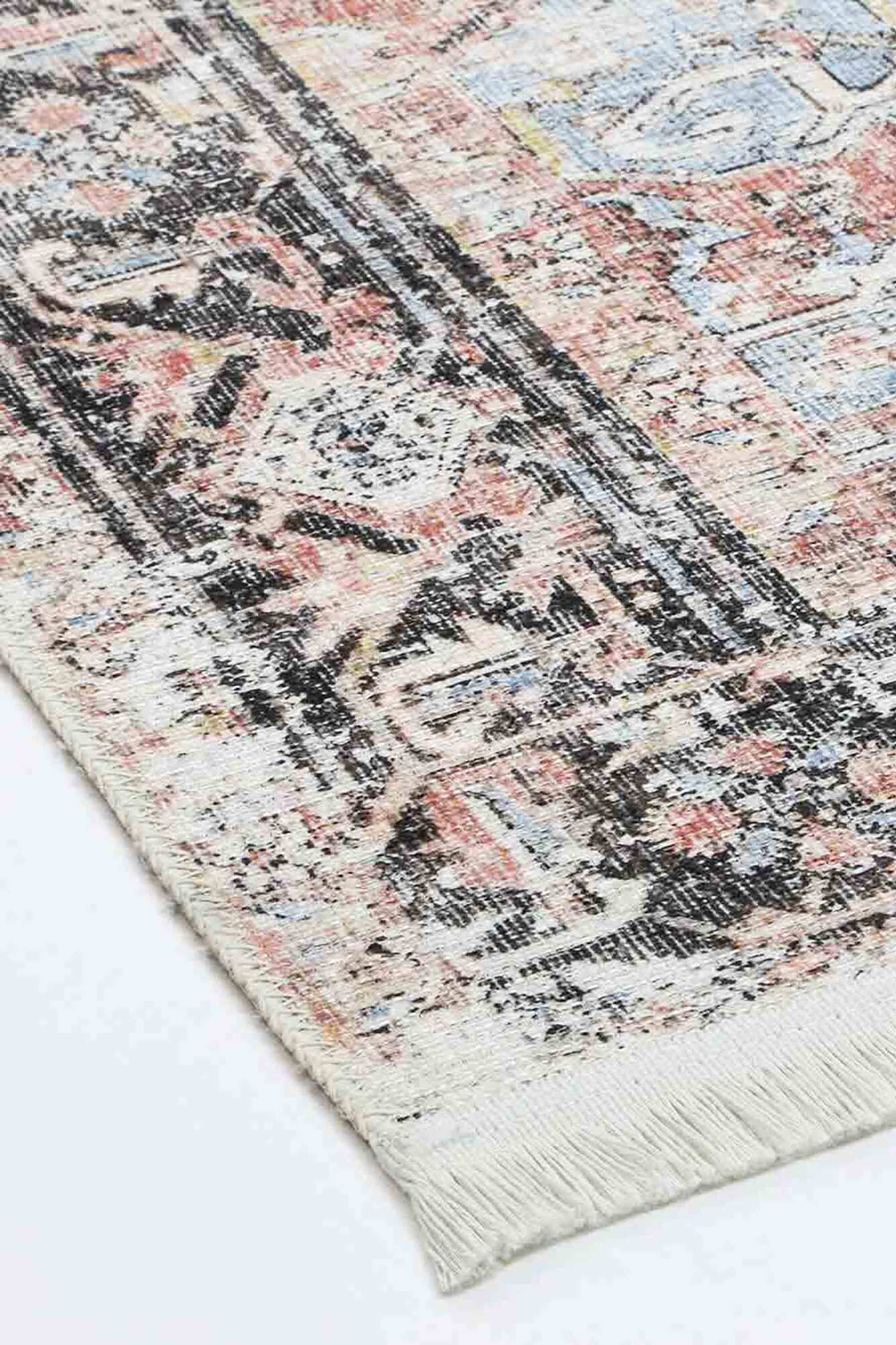 Large View Victoria Vintage Cotton Rug