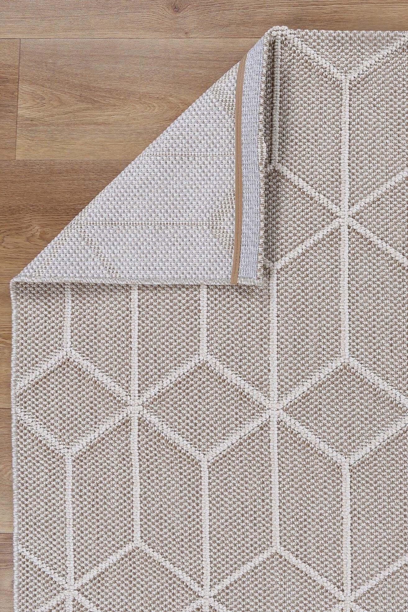 Large View Viva Geometric Flatweave Rug