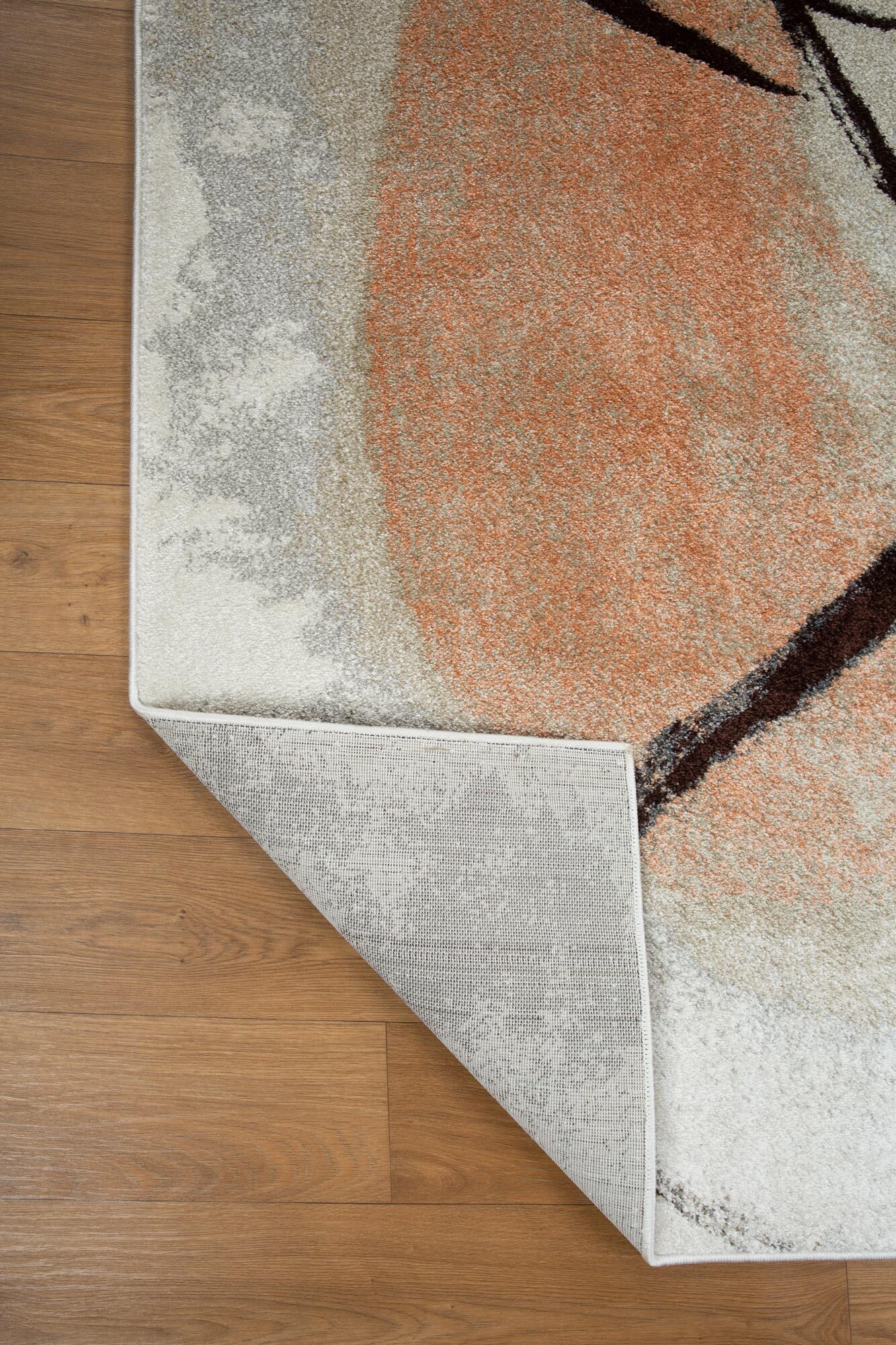 Large View Vivid Modern Abstract Rug