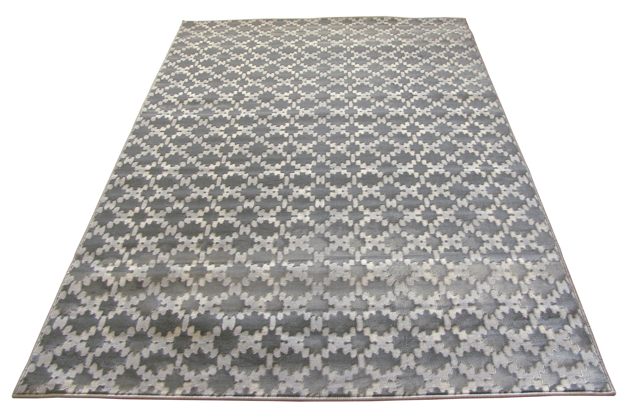 Large View Valentino Diamond Design Rug