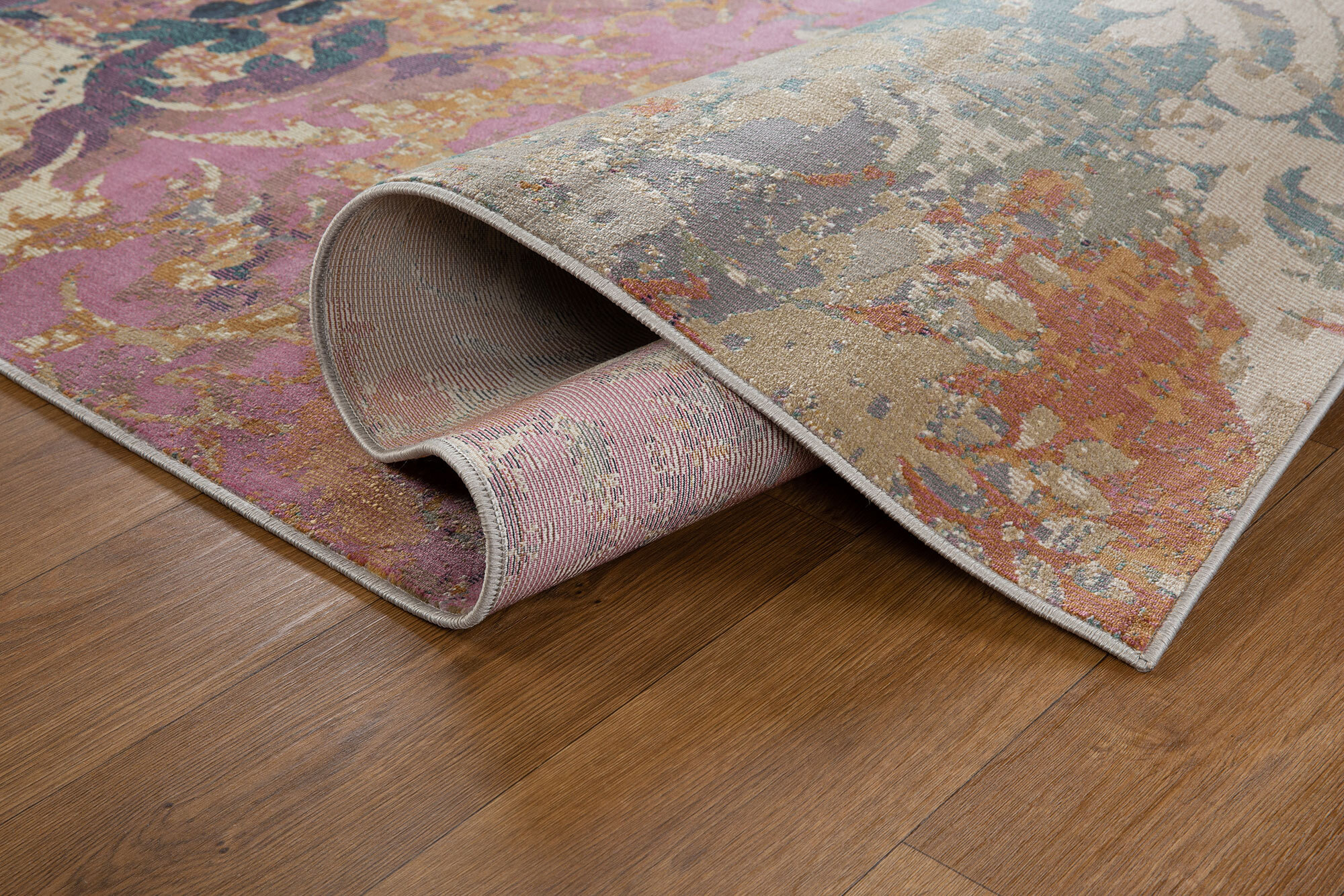 Large View Wazir Transitional Floral Rug