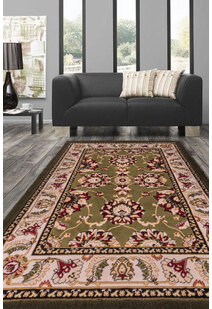 Atlanta Traditional Classic Green Rug
