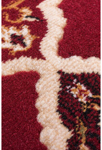 Atlanta Red Classic Medallion Rug