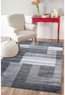 Atlanta Modern Geometric Grey Rug