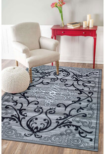 Americo Grey Medallion Rug