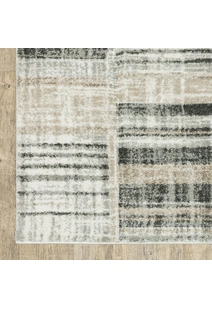 Amsterdam Striped Carved Rug