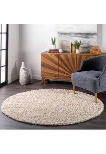 Angel Plain Shaggy Beige Rug