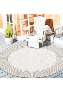 Ambient Round Rug AO4808-W