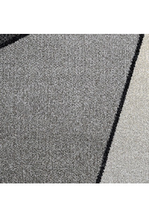 Aria Grey Modern Abstract Rug