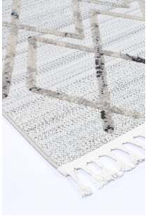 Ariel Fringed Moroccan Trellis Rug