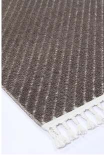 Ariel Brown Moroccan Tassel Rug