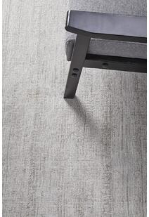 Bree Hand Loomed Plain Grey Rug