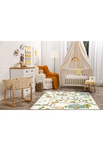 Candy Road Kids Square Rug