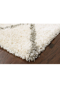 Ciro Moroccan Trellis Shaggy Rug