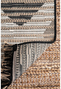 Carlo Geometric Striped Rug