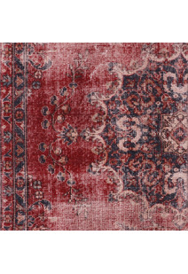 Diva Red Classic Overdyed Rug
