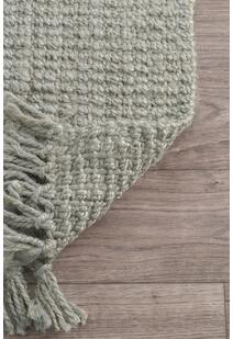 Dyed Jute Grey Hand Woven Rug
