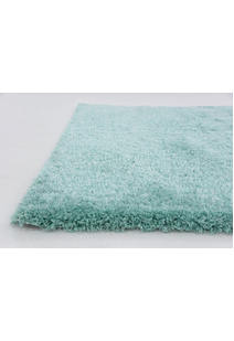 Dream Plain Green Thick Shag Rug