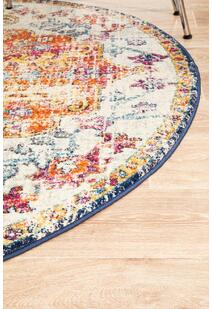 Elana Classic Overdyed Round Rug