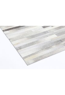 Elena Cow Hide Leather Rug