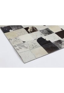 Elena Cow Hide Leather Rug