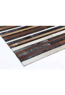 Elena Cow Hide Leather Rug