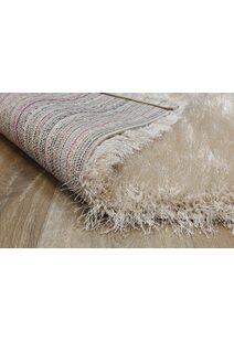 Elisa Plain Beige Thick Shaggy Rug