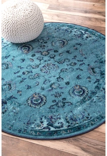 Ellie Overdyed Rubber Backed Rug