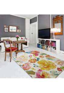 Ellen Watercolor Floral Rug
