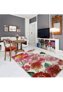Ellen Watercolor Floral Rug