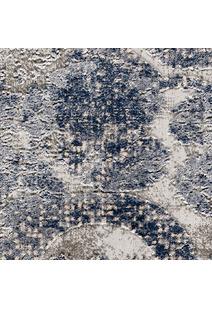 Eris Navy Multi Textured Rug