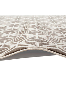 Fabian Geometric Beige Rug